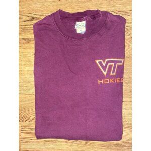 Vintage 1999 Virginia Tech Hokies Football Perfect Season Shirt Size Medium
